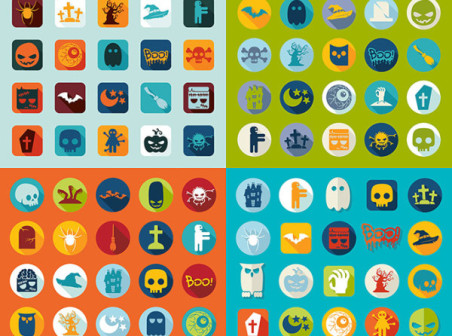 Cute Cartoon Halloween icons icons halloween cute cartoon   