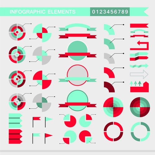 Creative infographic element vector material 02 vector material material infographic element creative   