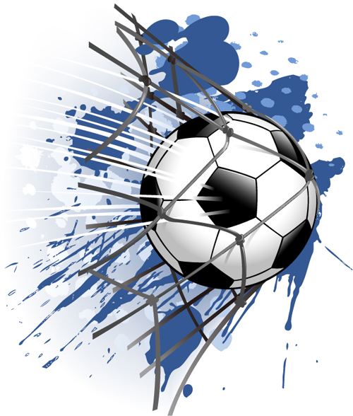 Abstract soccer art background vector 01 Soccer background abstract   