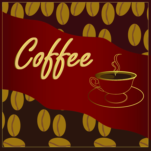 Classic of Cover Coffee elements vector 04 elements element cover coffee   