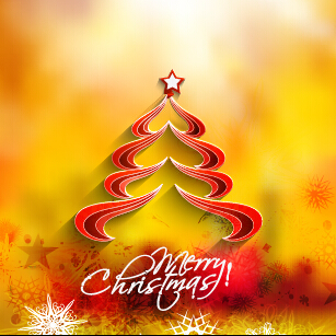 Creative christmas tree blurs background graphics vector 02 christmas tree christmas blurs background   