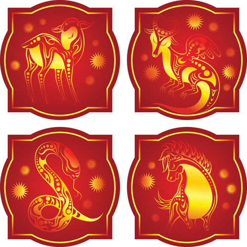 Different Snake 2013 design elements vector Collection 08 snake elements element different 2013   