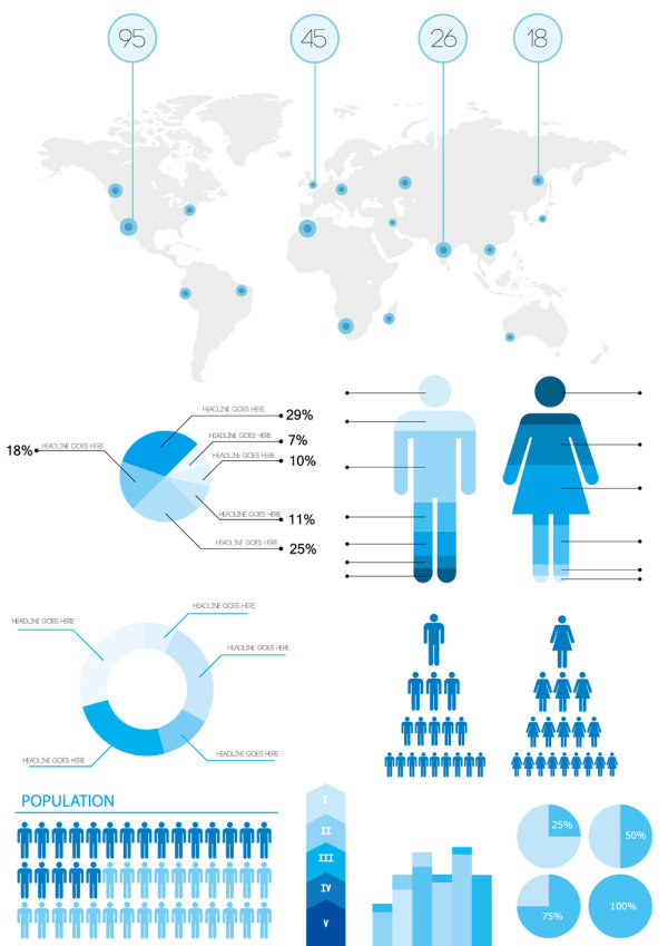 Information statistics icon 01 art statistical graphs pop information histogram charts   