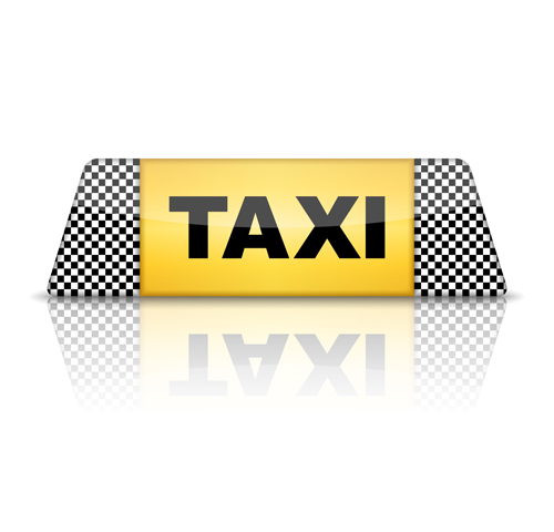 Taxi symbol design vector graphics 02 taxi symbol graphics design   