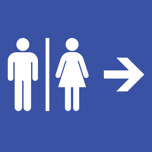 Vector toilet sign man and woman design 08 woman toilet sign design   