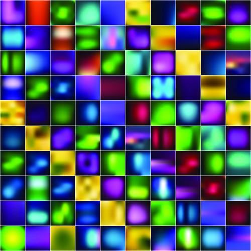 Smooth and colorful blurs vector background 01 smooth colorful blurs background   