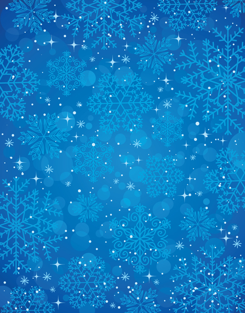 Winter Blue xmas vector backgrounds art 05 xmas winter blue   