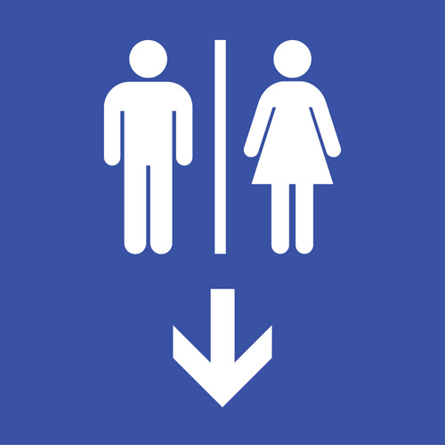 Vector toilet sign man and woman design 09 woman toilet sign design   