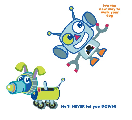 Elements of Cute cartoon robot vector 03 robot elements element cute cartoon cute   