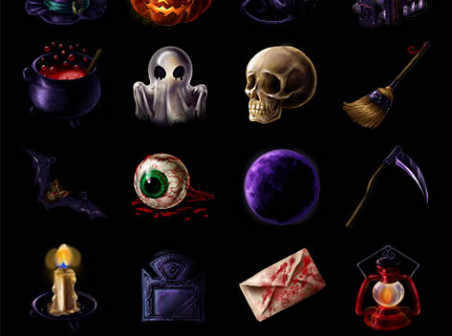 Free Halloween iconset iconset halloween free   