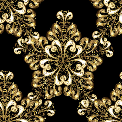 Decorative ornate pattern seamless vector 03 seamless pattern ornate decorative   