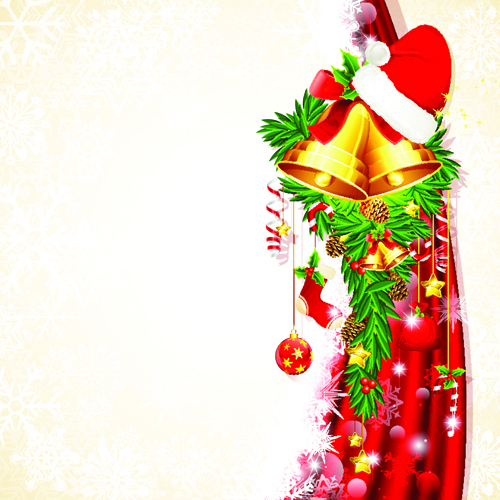 Shiny Christmas Pendant with decor design vector 05 shiny Pendant decor christmas   