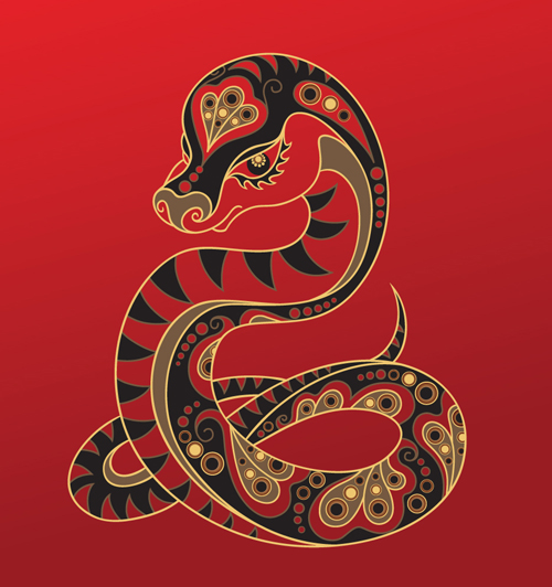 Different Snake 2013 design elements vector Collection 07 snake elements element different 2013   