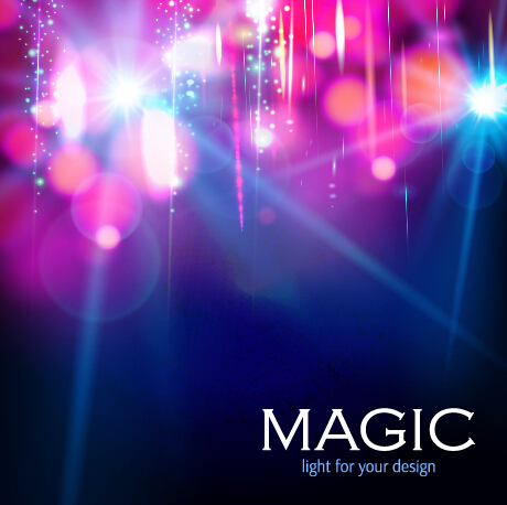 Colorful magic light shiny background vector 02 shiny magic colorful background   
