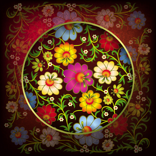 Floral Ornaments vector backgrounds 03 ornaments ornament floral   