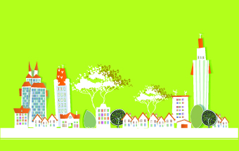 Paper city vector illustration 04 vector illustration paper illustration city   