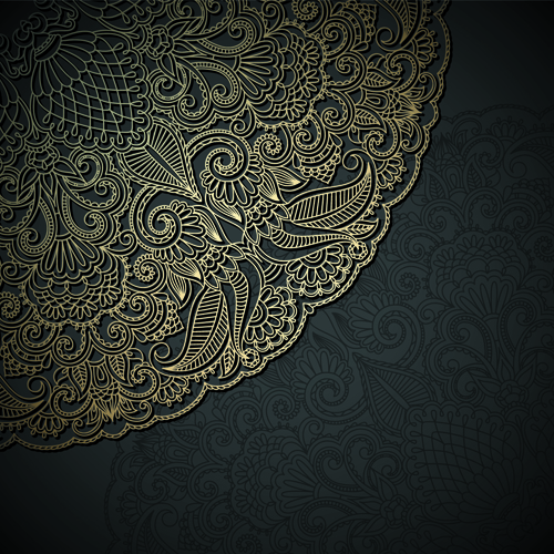 Lace decorative pattern vector background 02 Vector Background pattern vector pattern decorative pattern decorative   