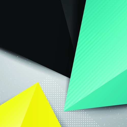 Geometric colored triangle vector background 05 triangle geometric colored background   