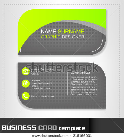 Rounded business cards template vector material 14 rounded material business cards business card   