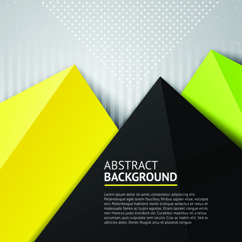 Geometric colored triangle vector background 04 triangle geometric colored background   