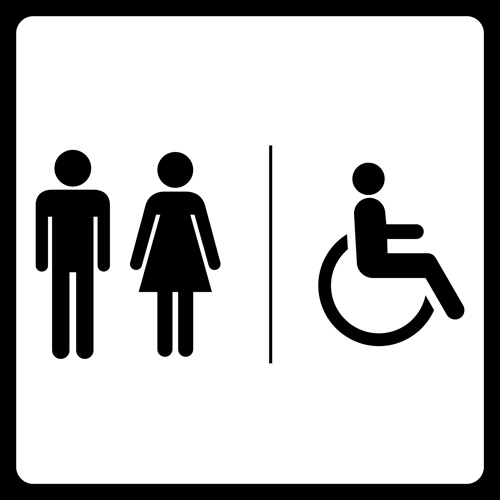 Vector toilet sign man and woman design 05 woman toilet design   