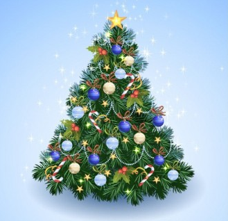 Christmas Tree illustration vector 34945 tree christmas   