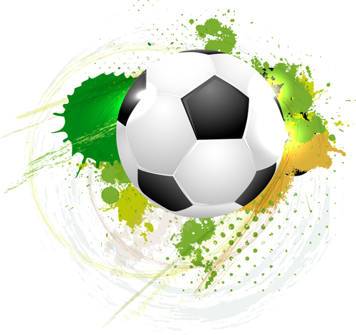 Abstract soccer art background vector 05 Soccer background abstract   