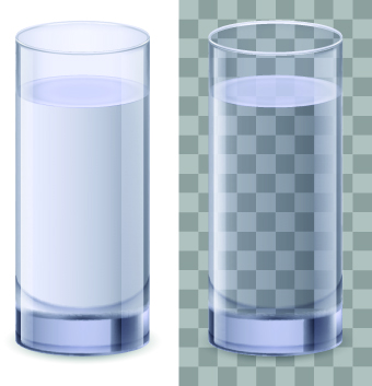 Glass vector Illustration 02 vector illustration glass   