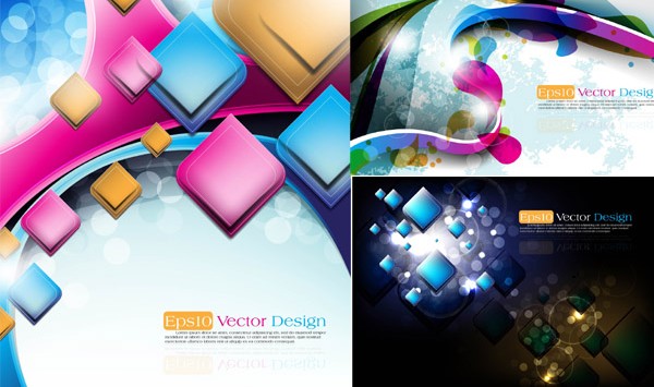 Colorful fashion background vector 34946   