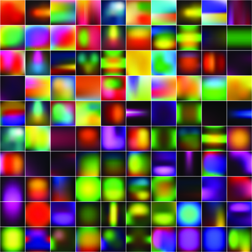 Smooth and colorful blurs vector background 05 smooth colorful background   
