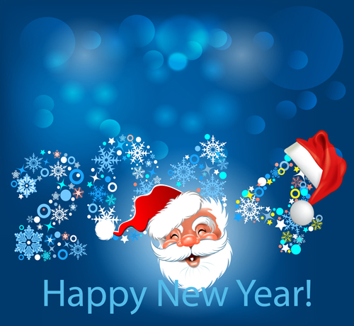 2014 Happy New Year Backgrounds vector 04 year new year new happy backgrounds background   