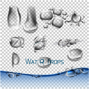 Vector water drops illustration design water drop illustration Drops   