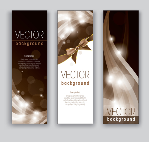 Creative modern banners set vector 09 modern creative banners   