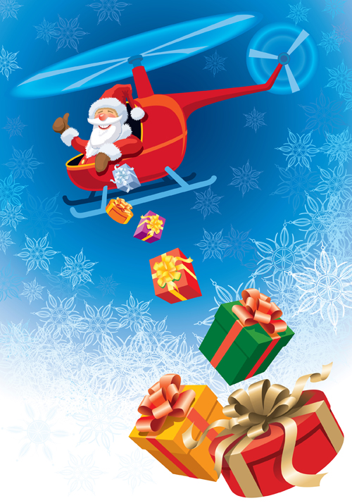 Cute Santa design elements vector graphics 05 santa elements element cute   