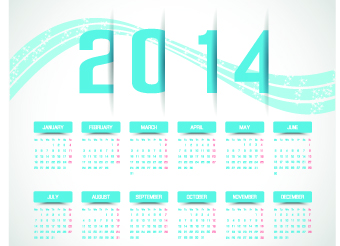 Calendar 2014 vector huge collection 111 Huge collection collection calendar 2014   