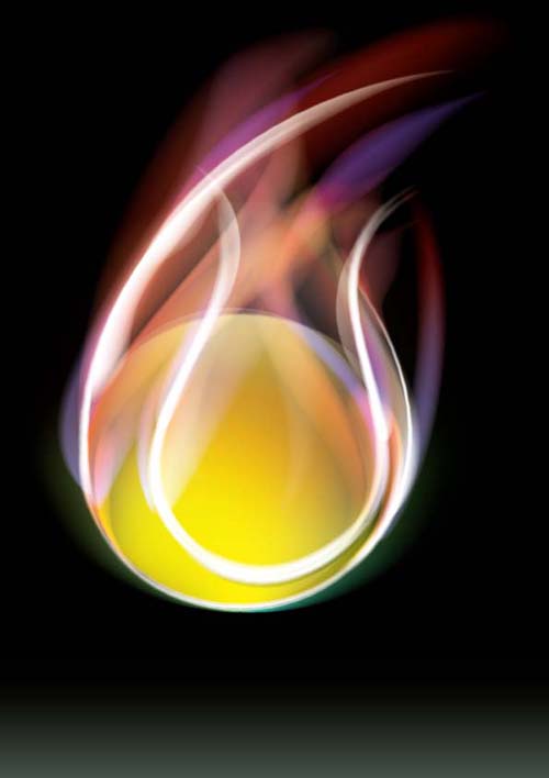 Abstract of Ball with flame design vector 02 flame ball abstract   