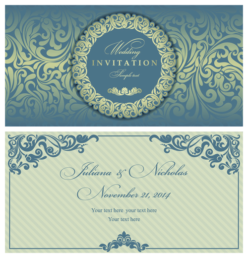 Elegant Invitations vintage style design vector 06 Vintage Style vintage style invitation elegant   