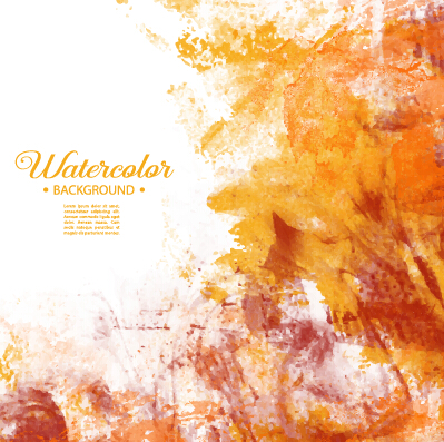 Vector grunge watercolor background art 05 watercolor grunge background   