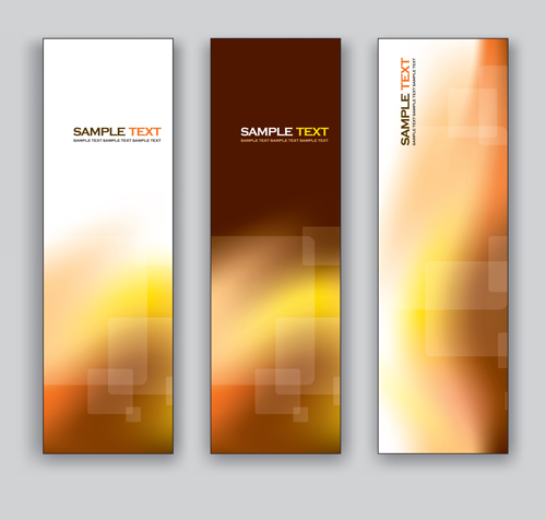 Creative modern banners set vector 08 modern creative banners   