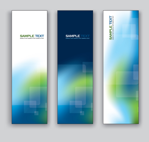 Creative modern banners set vector 02 modern creative banners   