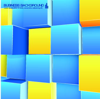 Colored Cubes background vector 04 cubes cube colored background vector background   