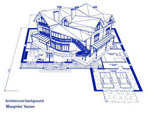 Set Layout of the building design vector graphics 03 layout building   