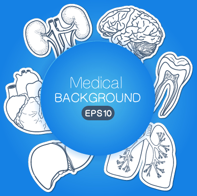 Creative medical elements background vector grahpics 03 medical elements element creative background vector background   