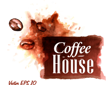Coffee drawn elements vector 06 image illustration elements element coffee   