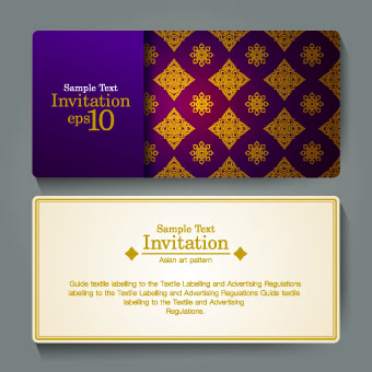 Ornate invitation cards design vector 04 ornate invitation cards invitation cards card Ornate invitation cards design vector 04 ornate invitation cards invitation cards card