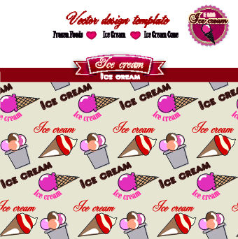 Ice cream Labels design vector 05 labels label ice cream ice cream   