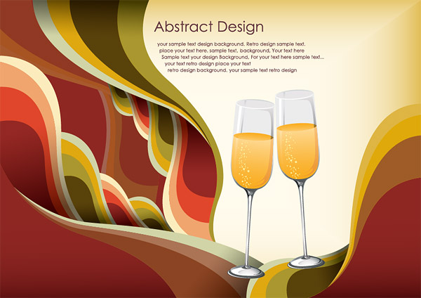 Champagne Cup Background Vector Champagne Cup the current context drink   