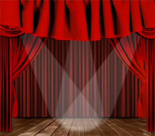 luxurious Red Curtain vector 02 red luxurious curtain   