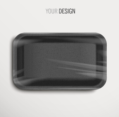 Vector tray design template material 02 tray template material   