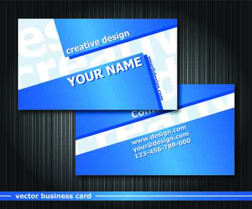 Set Vector business card elements 01 card business card business   